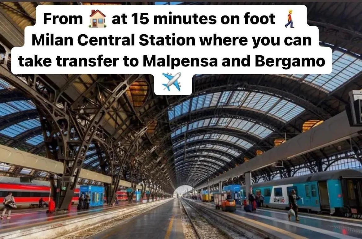 Apt Isola Milan Easy To Airport Bus Trains 0*,  Italy